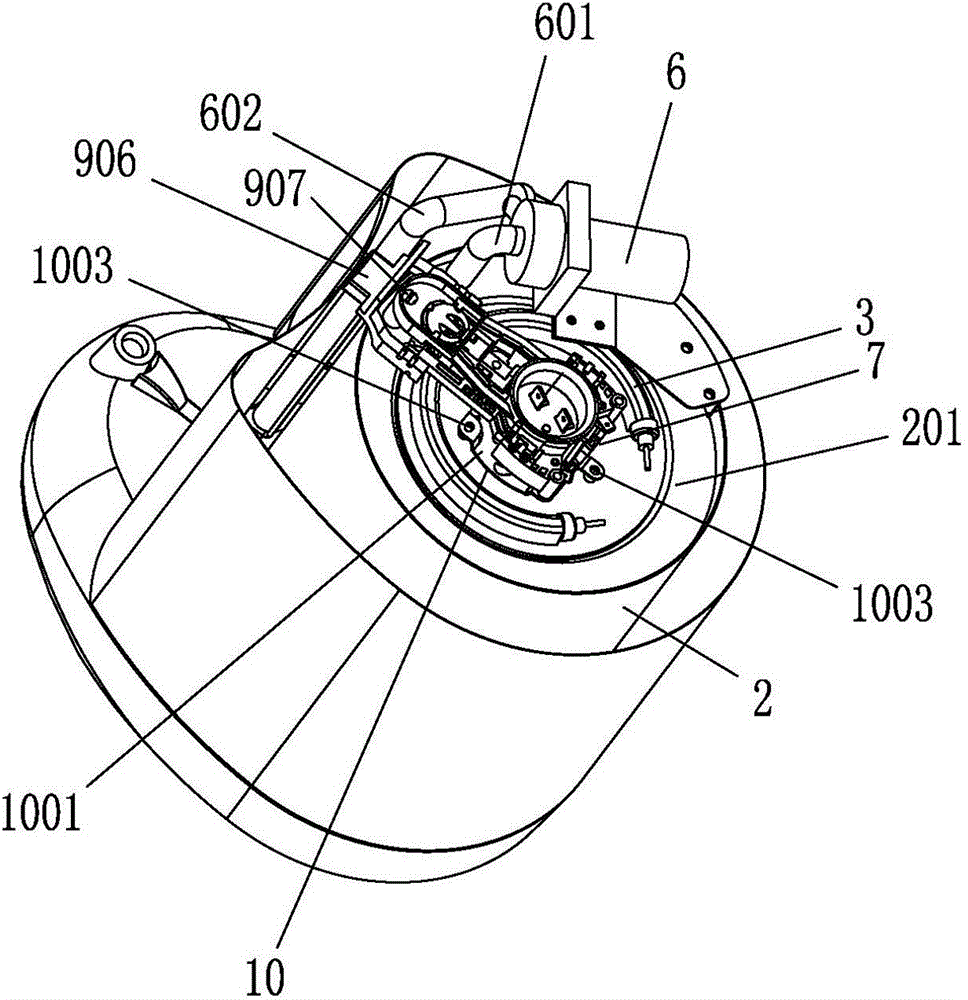 Novel electric heating thermos bottle