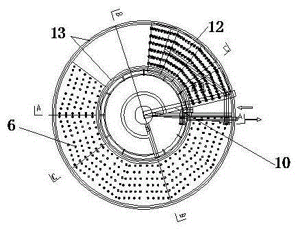 A method and device for enhanced synchronous denitrification and phosphorus removal sewage treatment