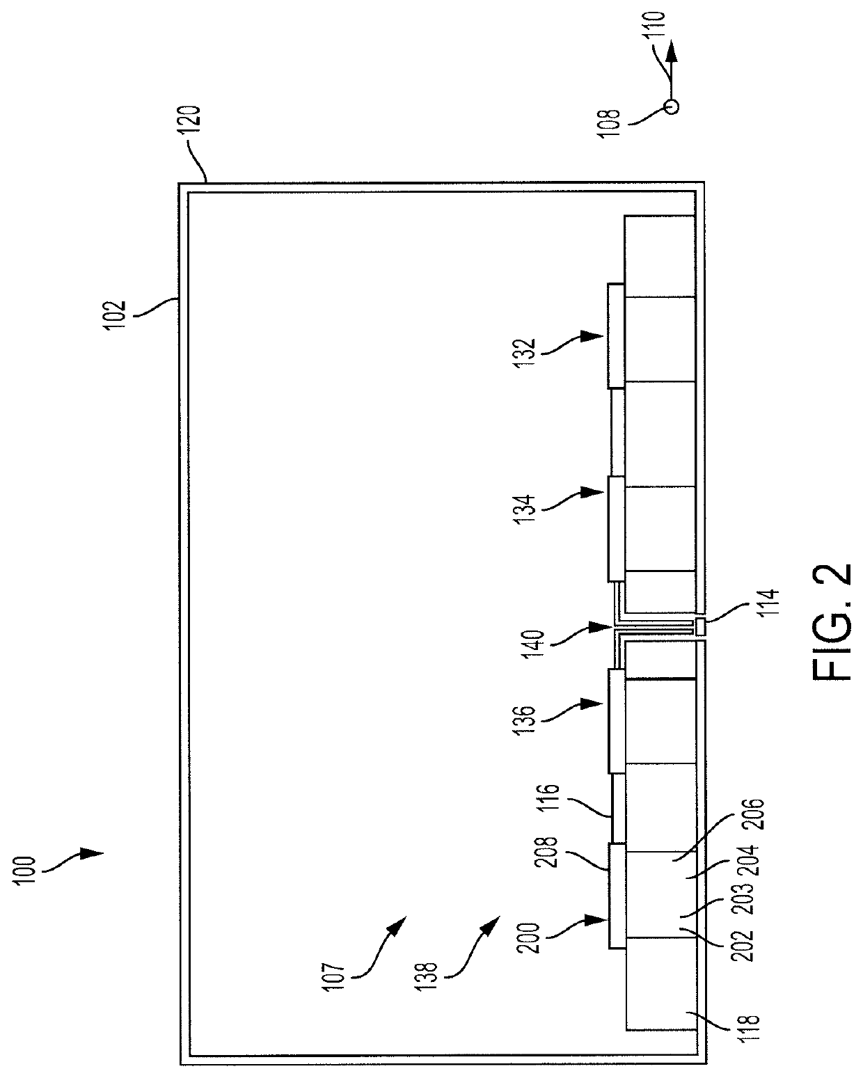 Transmission line with tunable frequency response