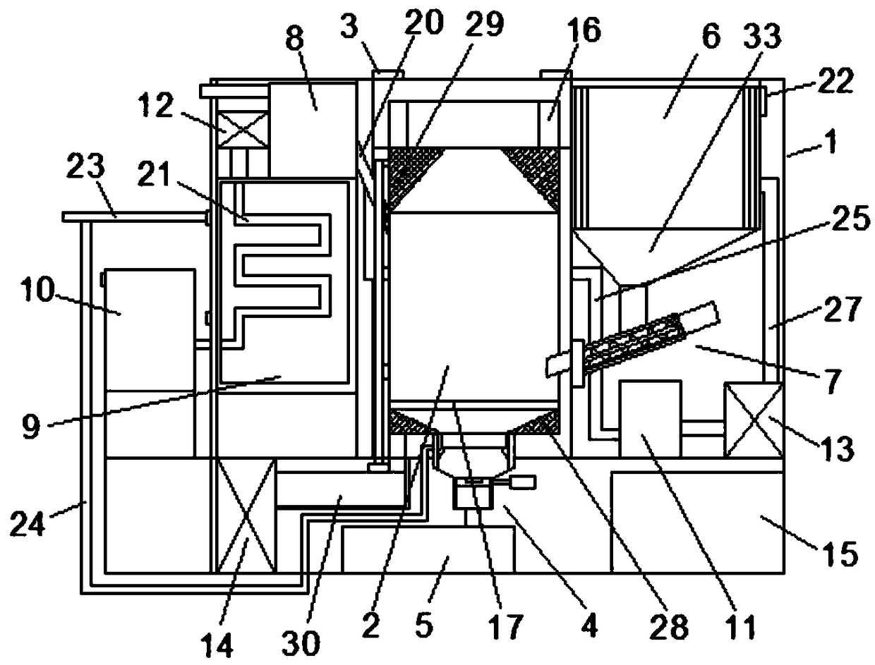 Large biomass boiler