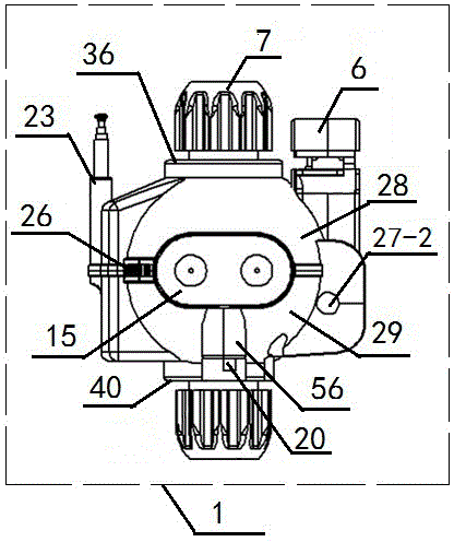 Spherical full-automatic gravitational venous transfusion monitor