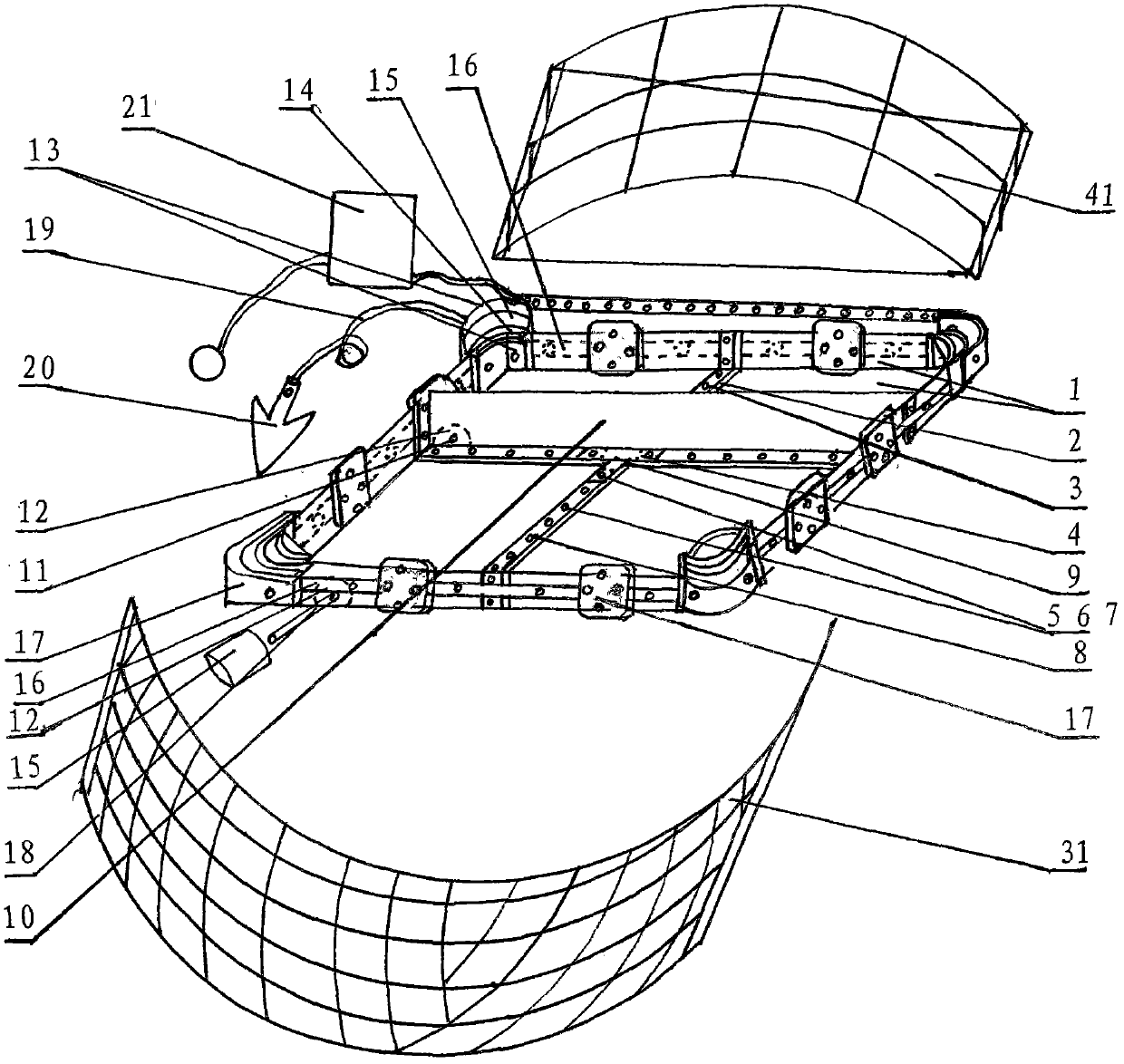 Moving tank and manufacturing method of moving tank