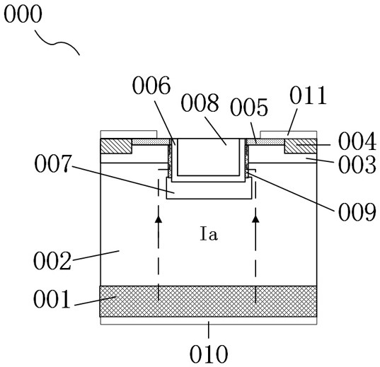 Silicon carbide trench gate MOSFET and manufacturing method thereof