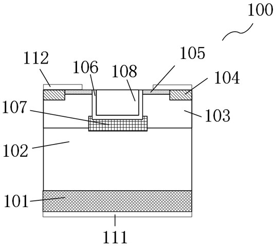 Silicon carbide trench gate MOSFET and manufacturing method thereof