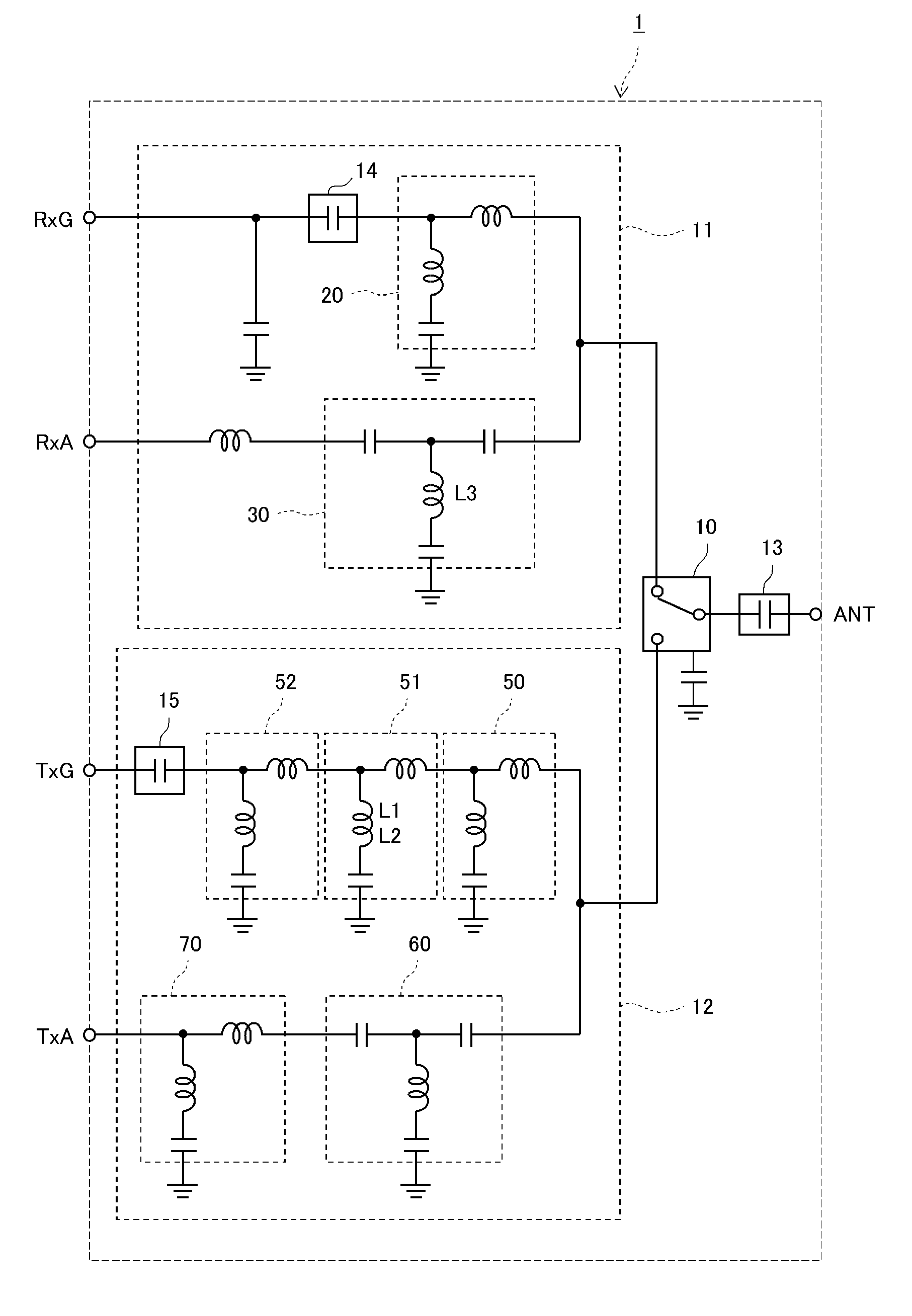 Branching device