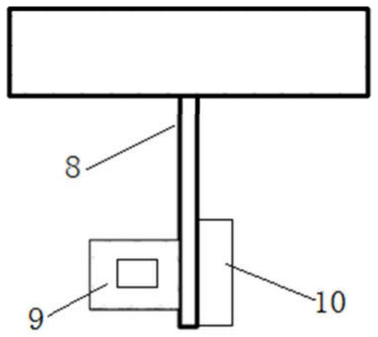 A monitoring system and monitoring method for real-time measurement of tunnel vault settlement