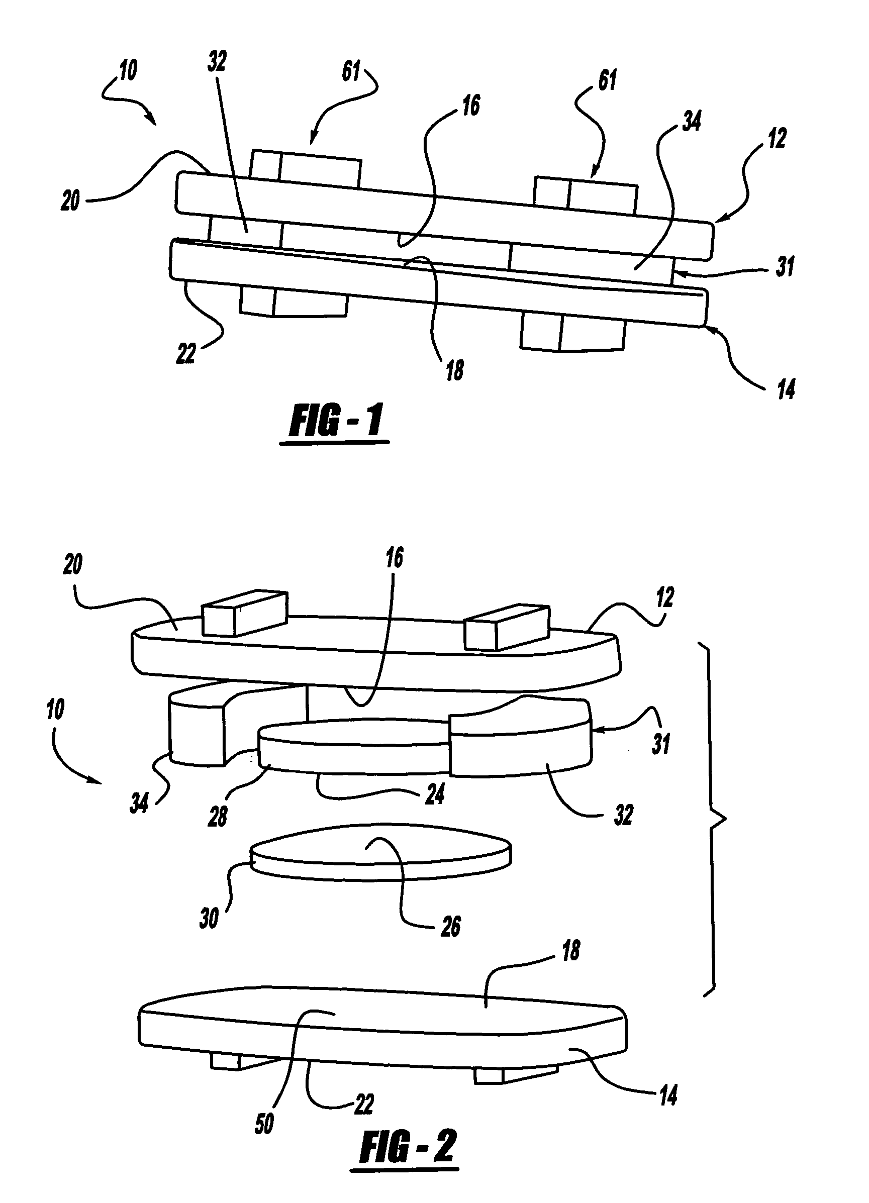 Artificial intervertebral disc