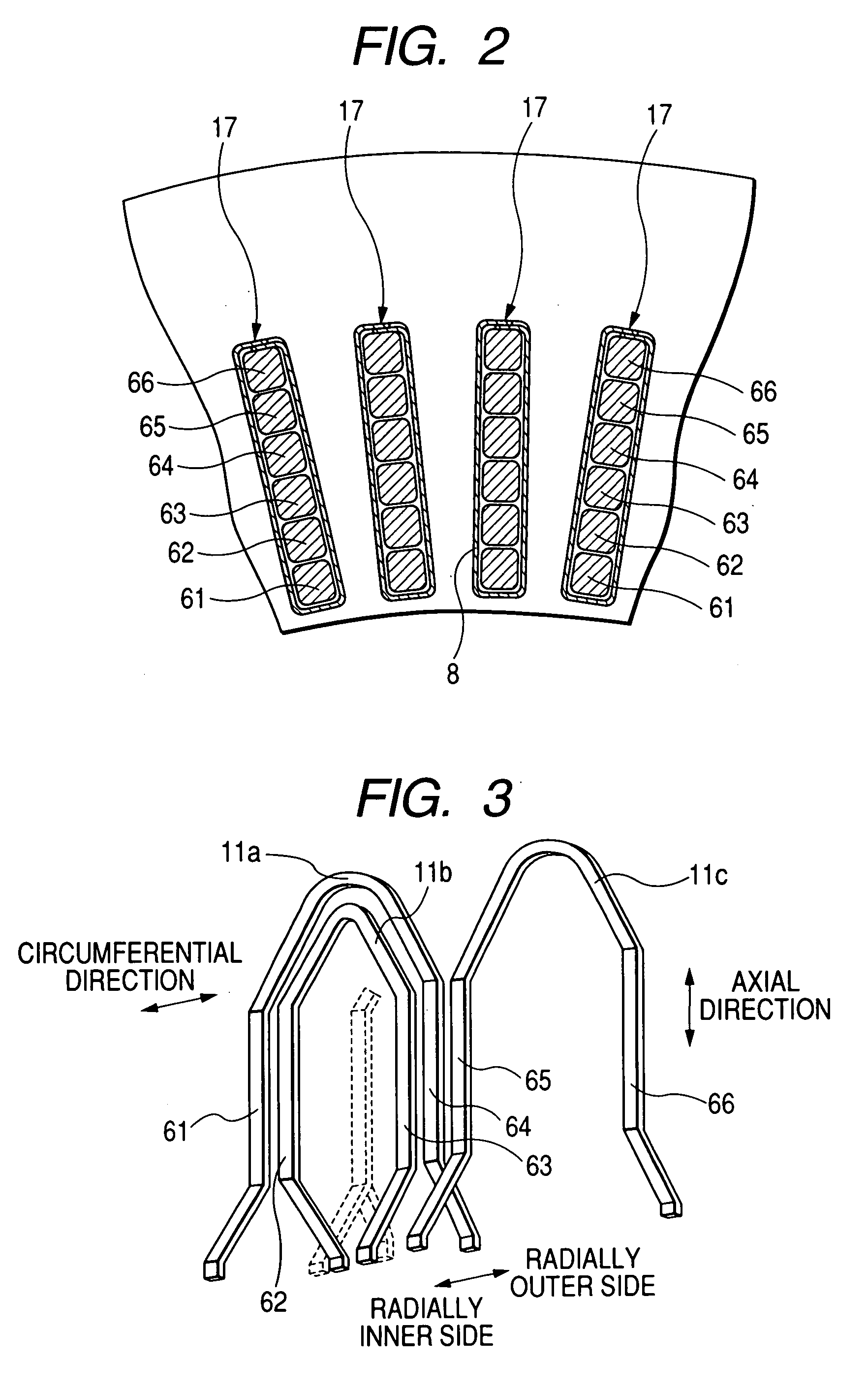 Segment connection type electric rotating machine