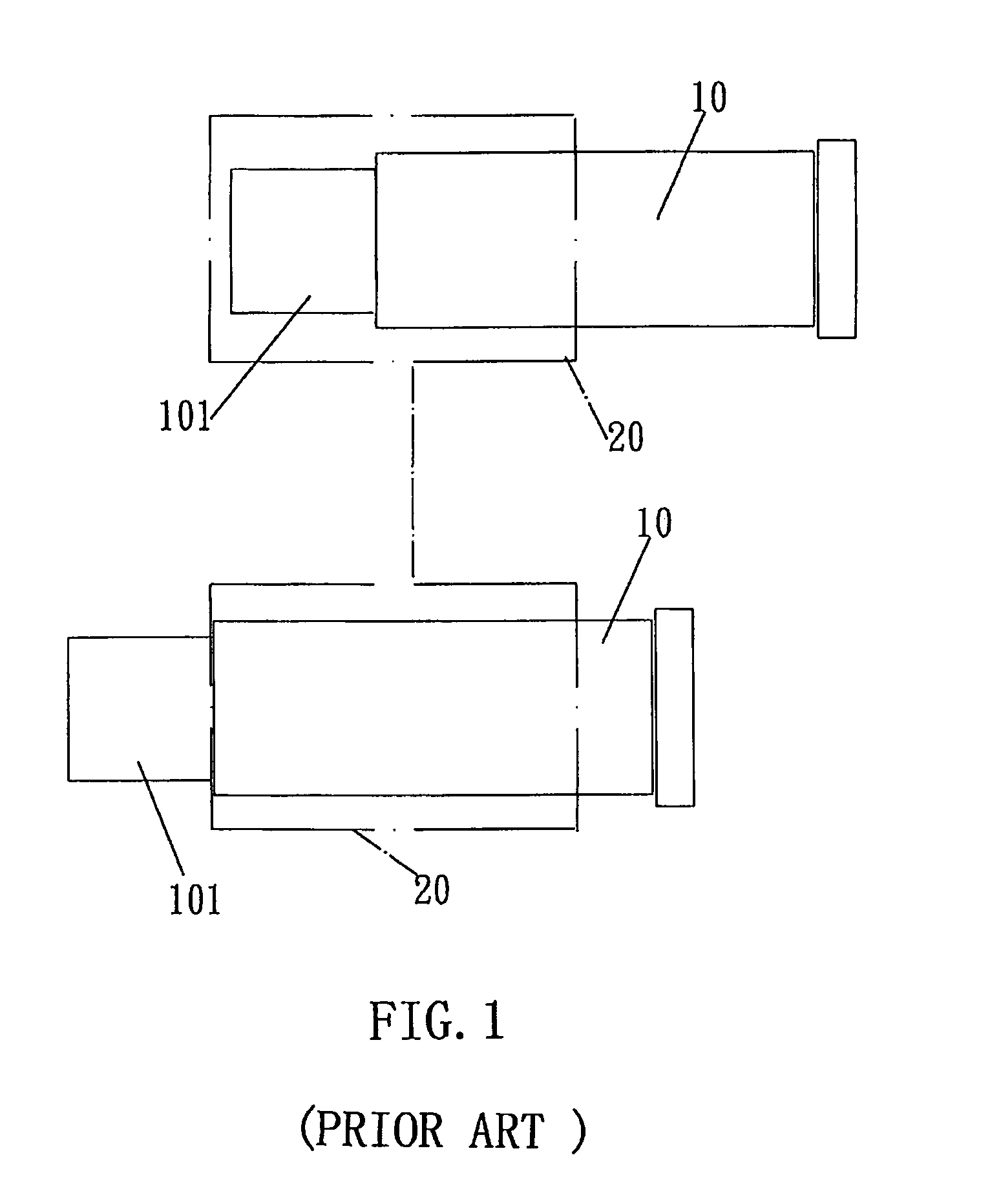 USB connector extension/retraction device for USB flash drive