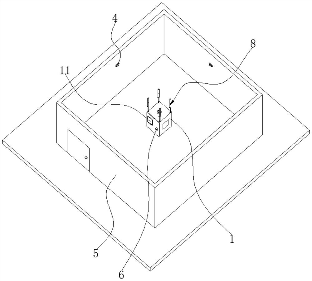 Tool management system for preventing tools from missing