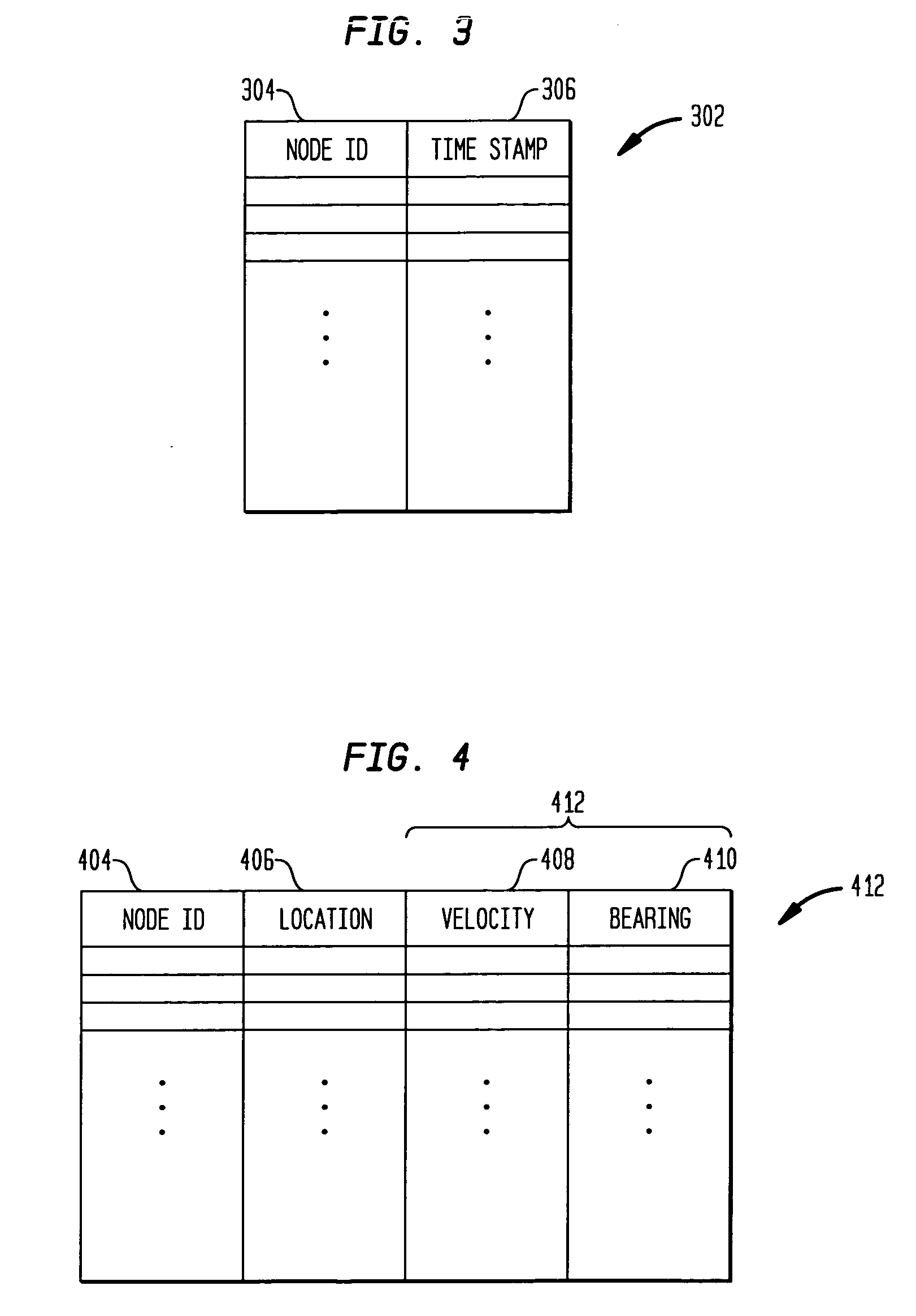 Proactive location based routing in a wireless ad-hoc network