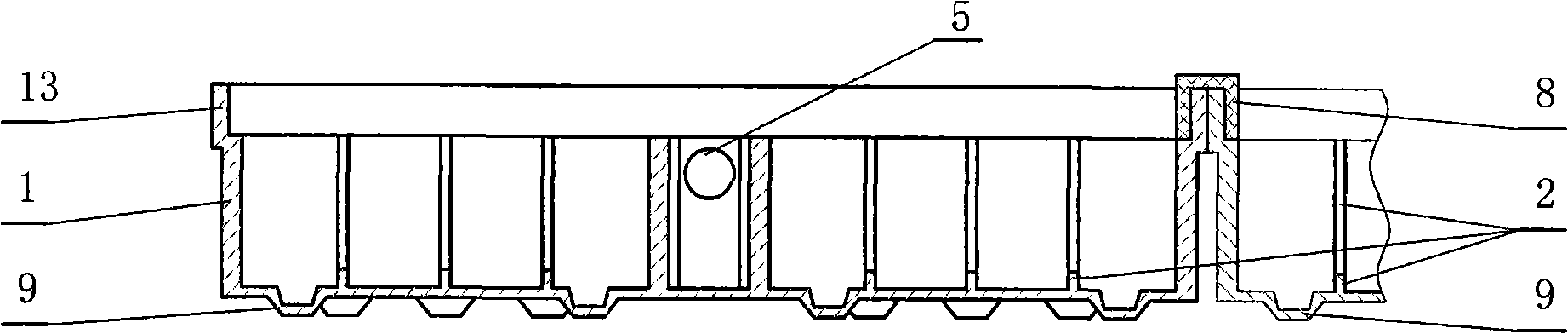 Modular multifunctional housetop greening device