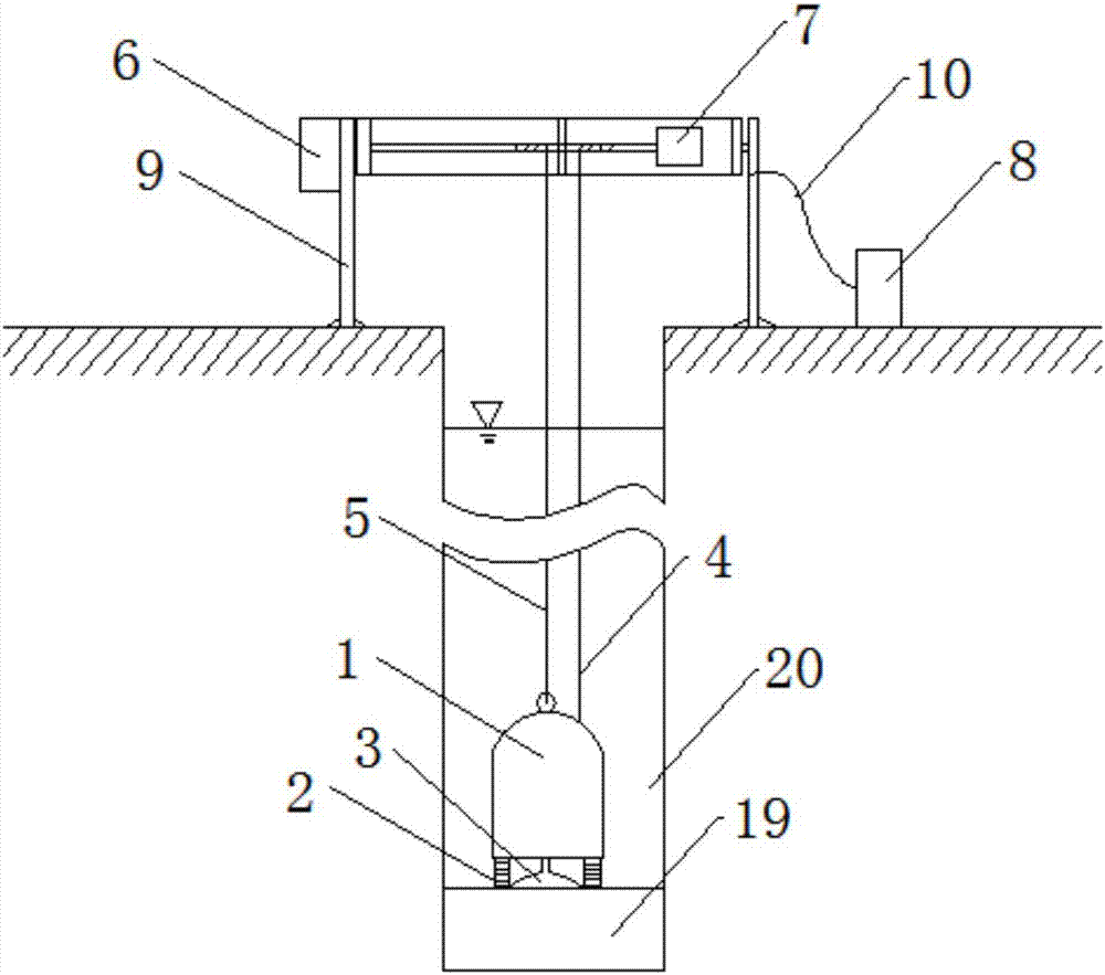 Slag cleaner for cleaning pile bottom sediment and its working method