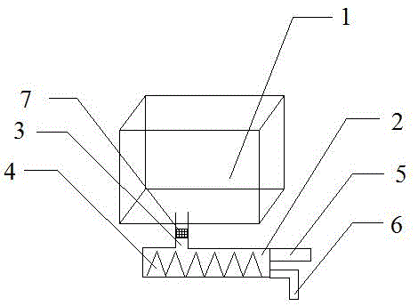 Random inoculation apparatus for casting machine