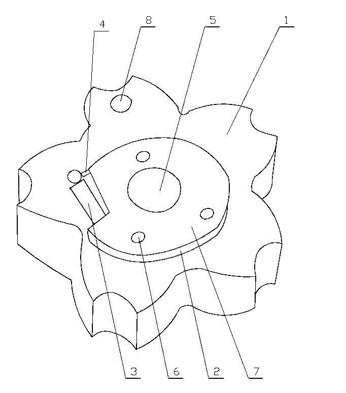 Light-emitting diode (LED) flashing light