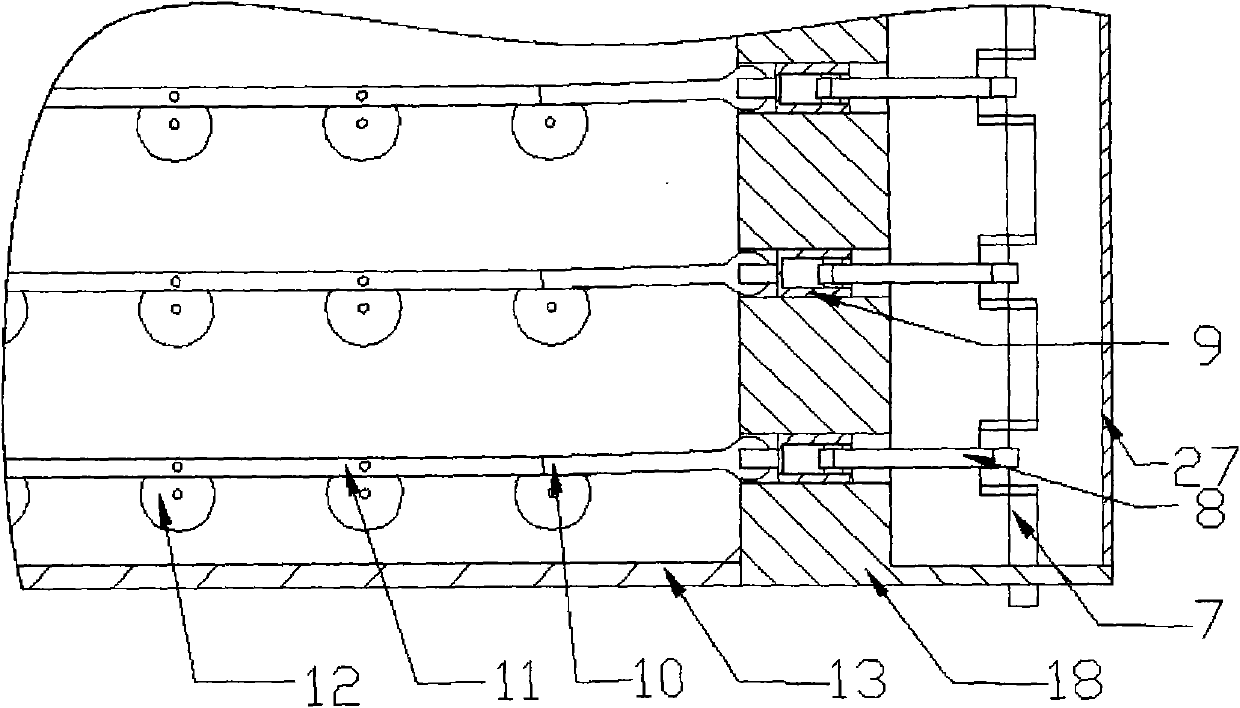 Combined type preform taking and cooling device and method thereof