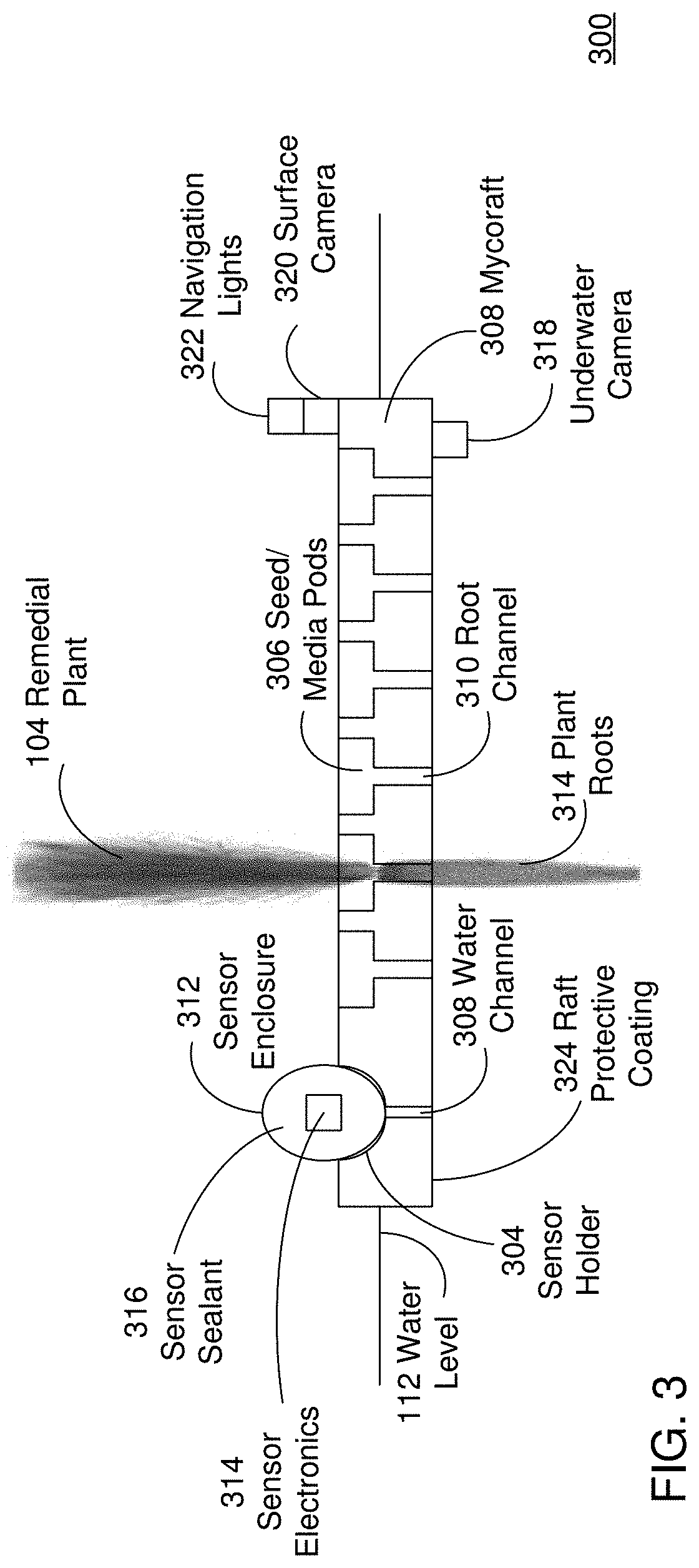 Smart raft system and method for monitoring and improving water quality to mitigate algal blooms