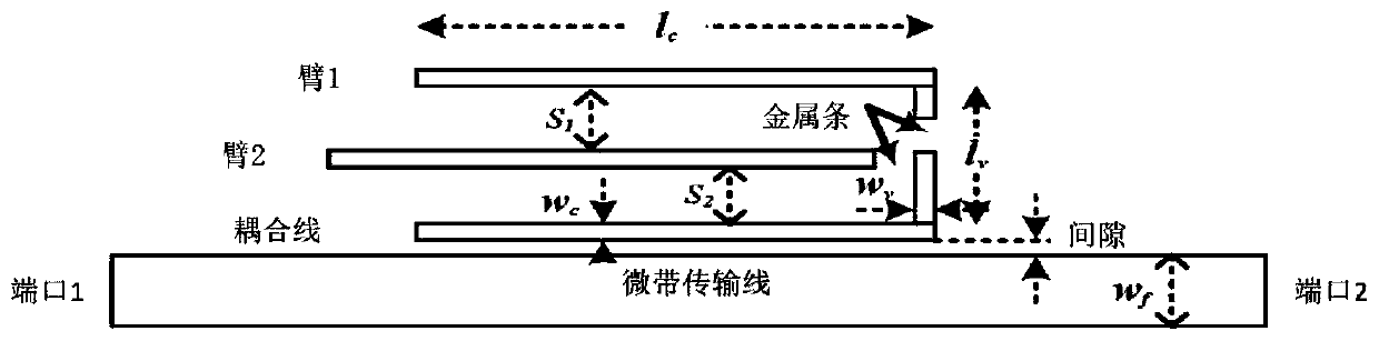 Chipless RFID tag based on four-state coupled line resonator and optimization system of chipless RFID tag