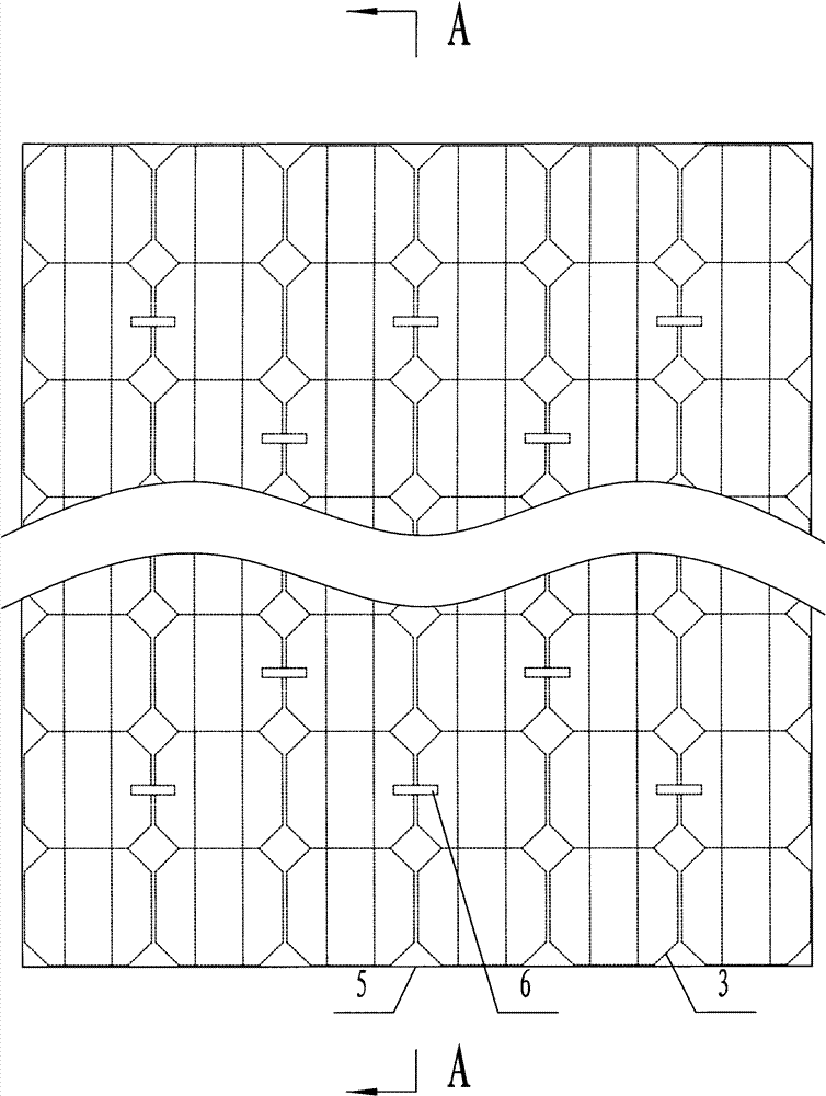 Structure of solar battery module