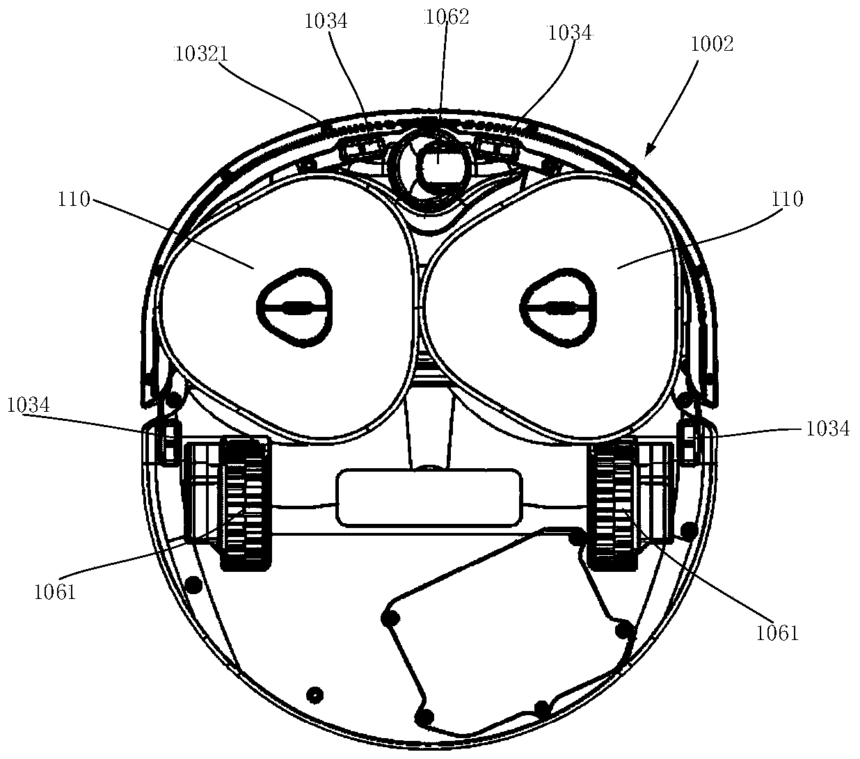 Control method, control device and control equipment of mopping robot and storage medium