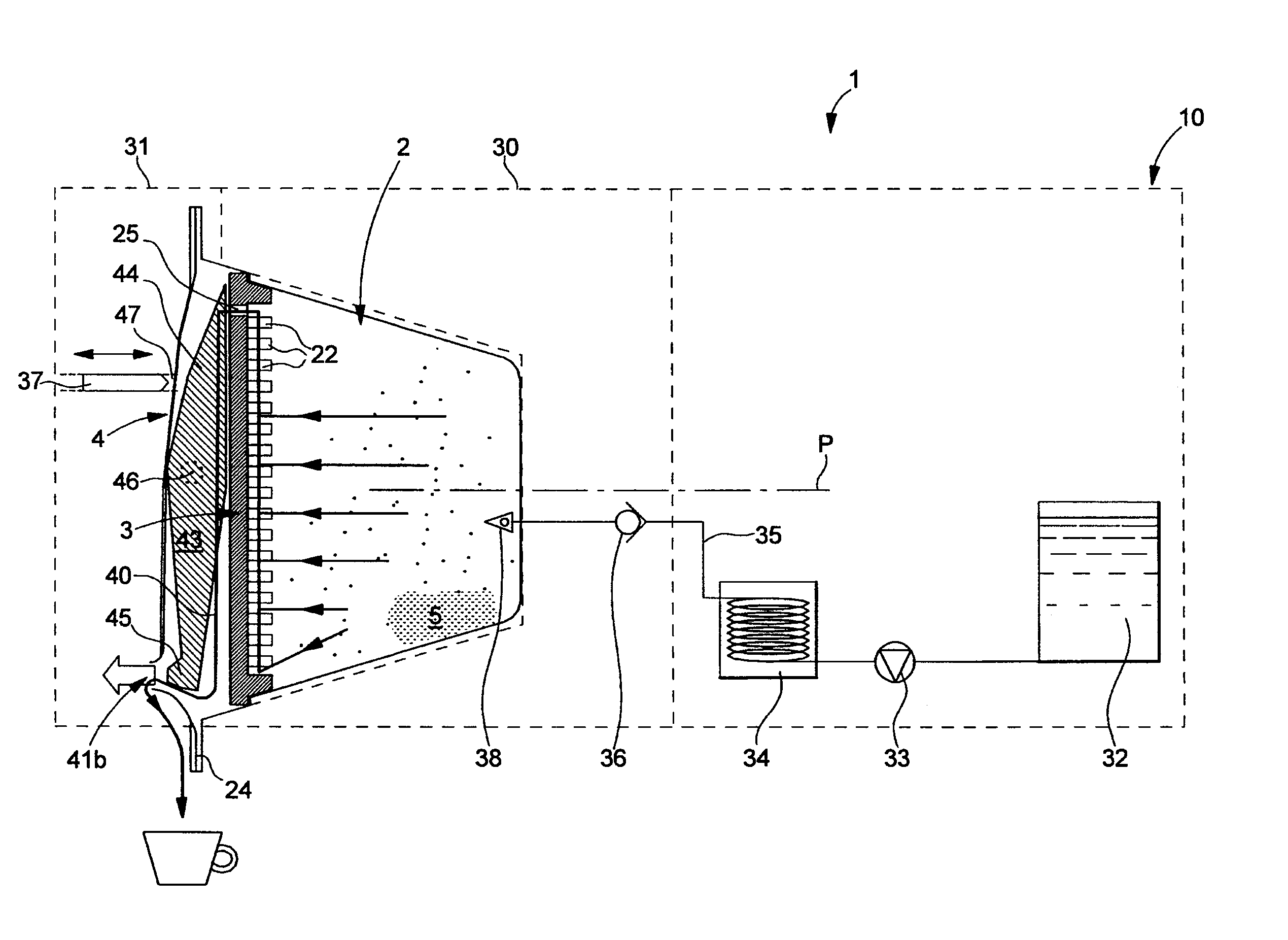 Capsule for the preparation of a beverage