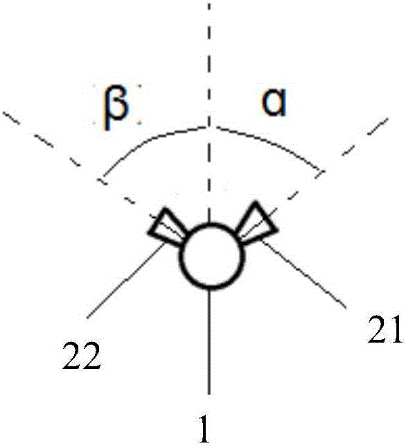 Ammonia spraying grating device