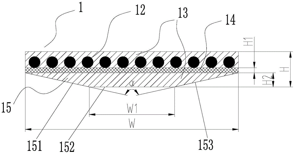 Hoisting steel belt for elevator and elevator hoisting system including the hoisting steel belt