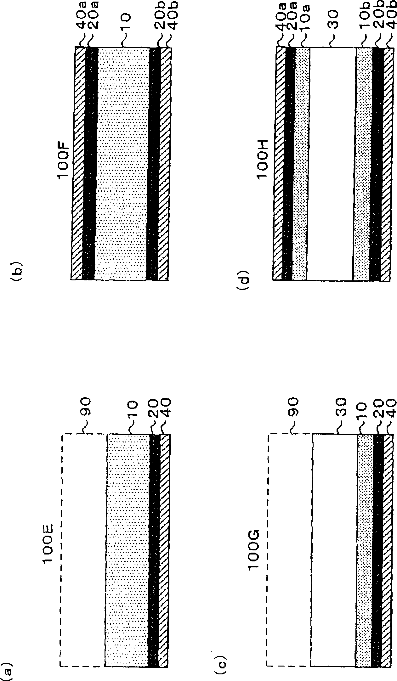 Mold releasing laminated film