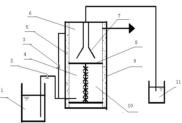 Novel up-flow anaerobic sludge blanket for treating wastewater of pig farm