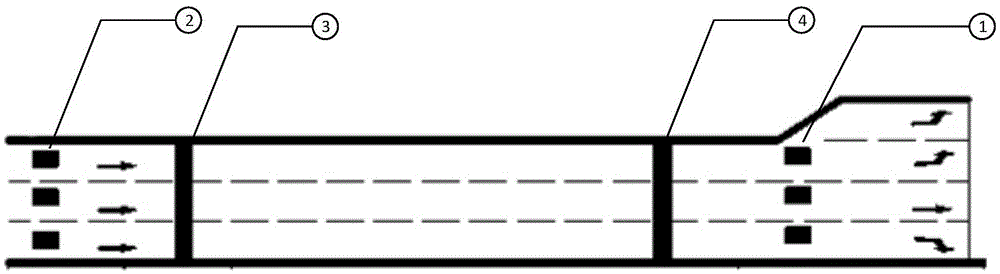 Road intersection queuing length calculation method