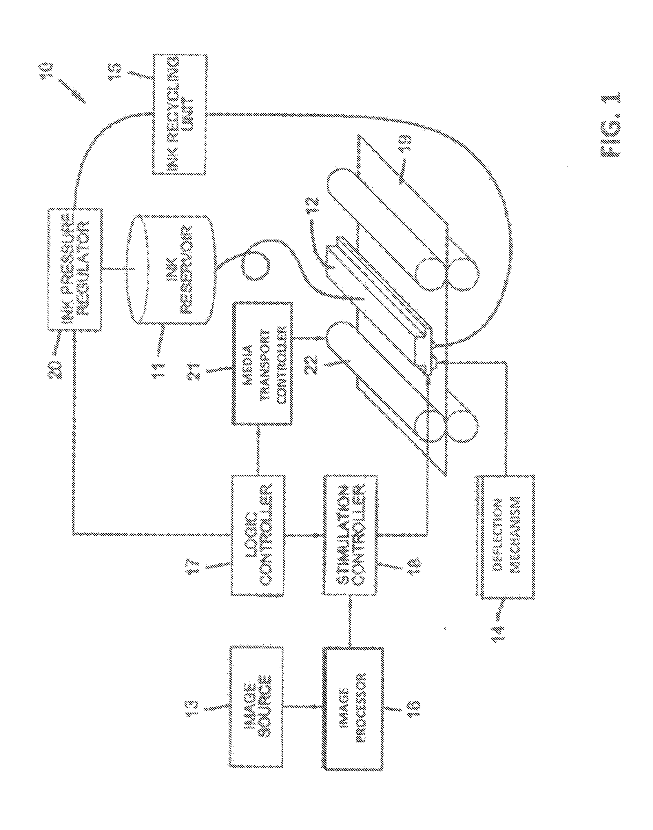 Variable drop volume continuous liquid jet printing