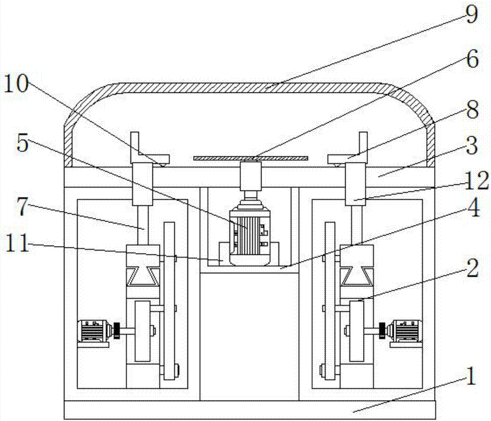 Corner cutting device for manufacturing computer circuit board