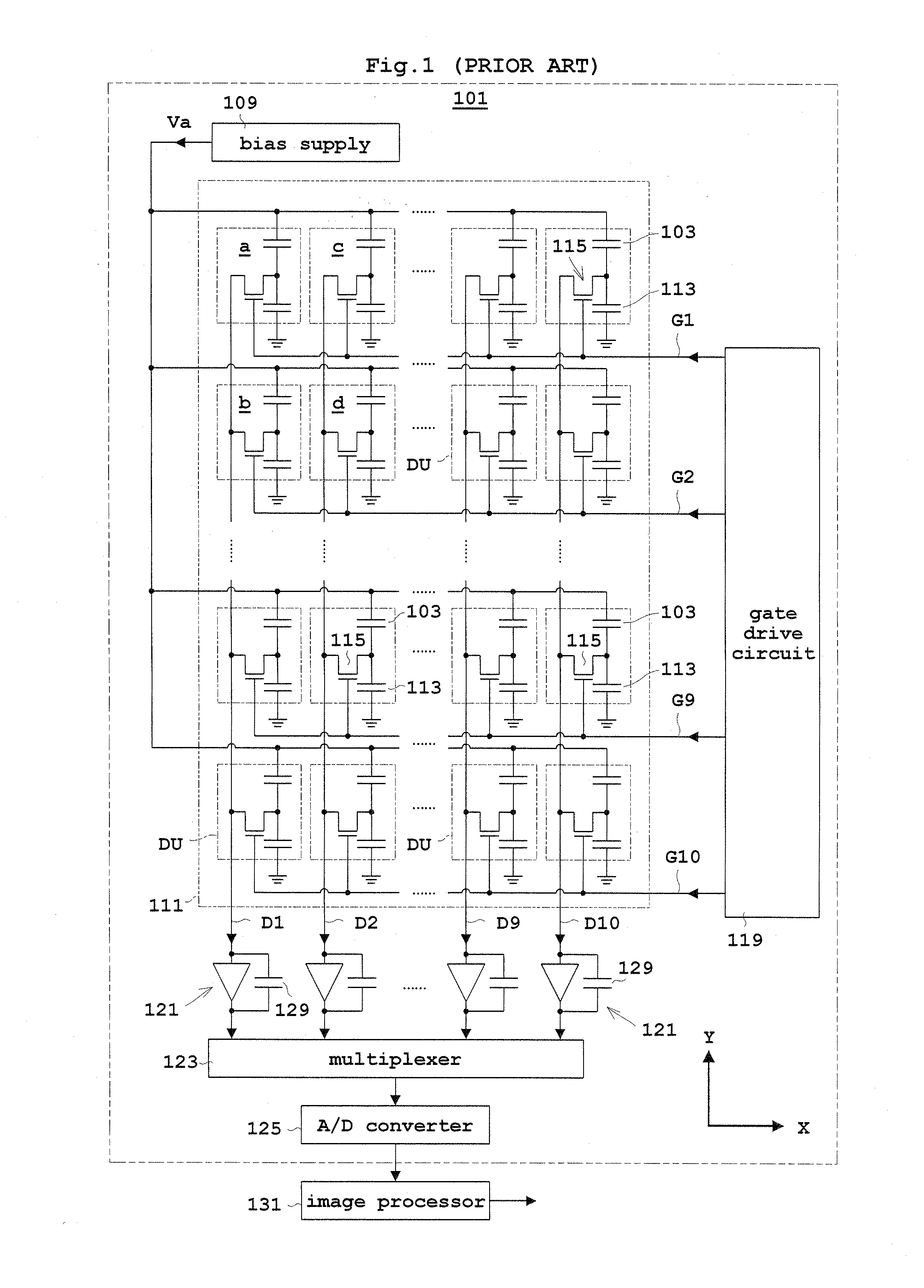 Radiation detector and radiographic apparatus