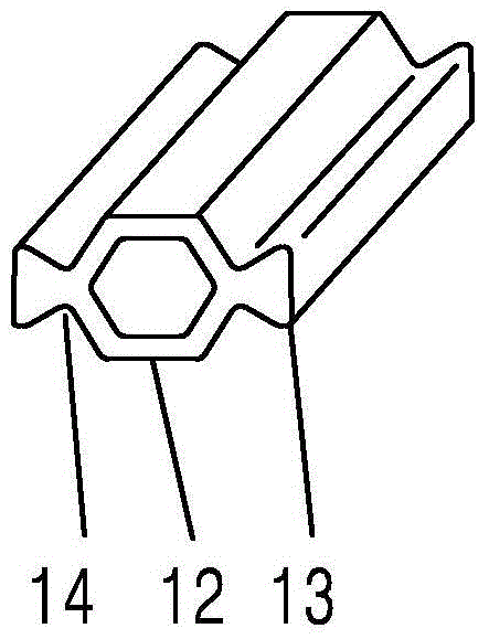 Energy-saving profiles and profile processing technology for heat-insulated buildings with strips and broken bridges