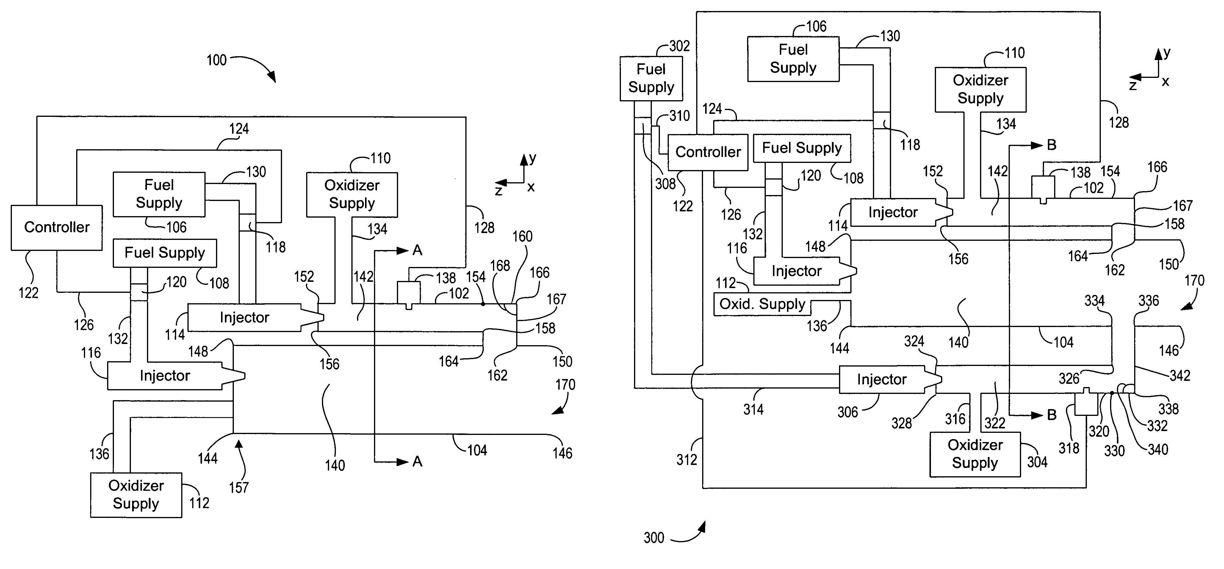 Compact, low pressure-drop shock-driven combustor