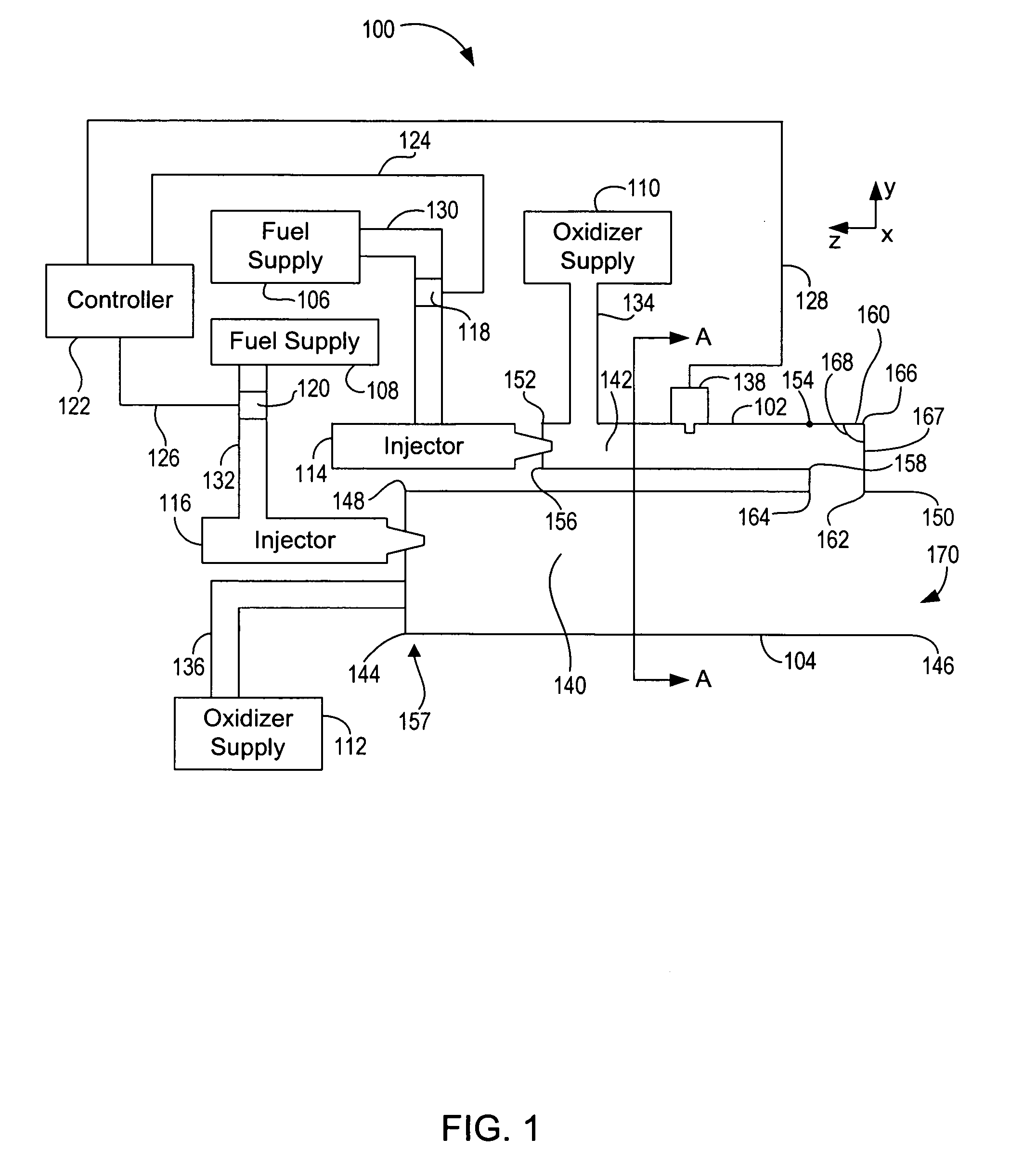 Compact, low pressure-drop shock-driven combustor