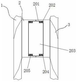 Wearing device of intelligent Bluetooth headset glasses