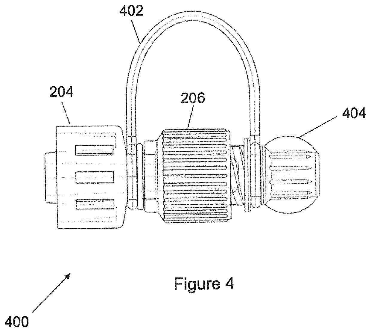 Enteral feeding adapter