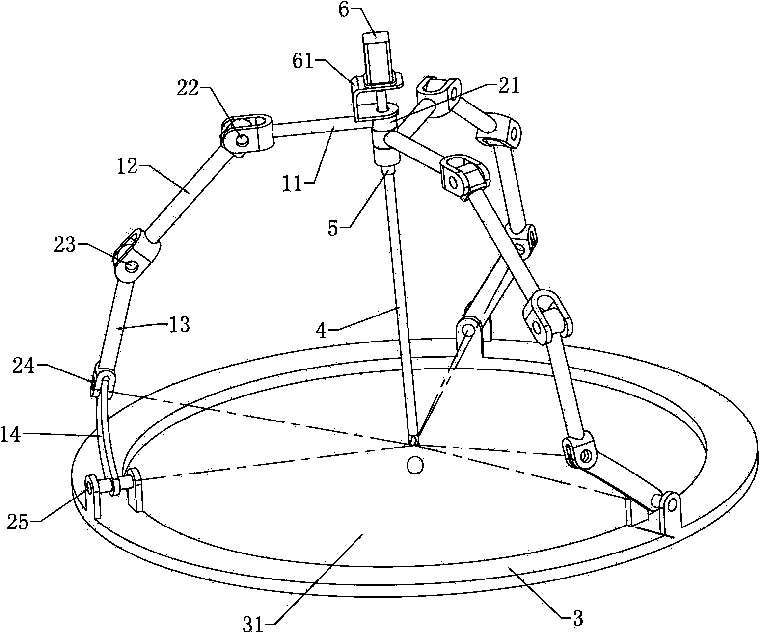 Novel series-parallel mechanical hand for minimally invasive operation