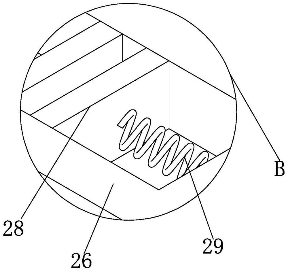 High-efficiency acid adding device for storage battery