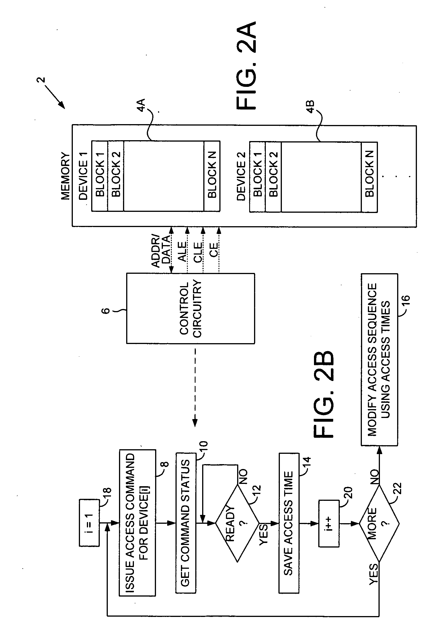 Adjusting access of non-volatile semiconductor memory based on access time