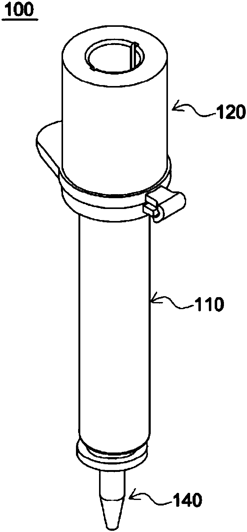 Sample pretreatment module and sample pretreatment method using same