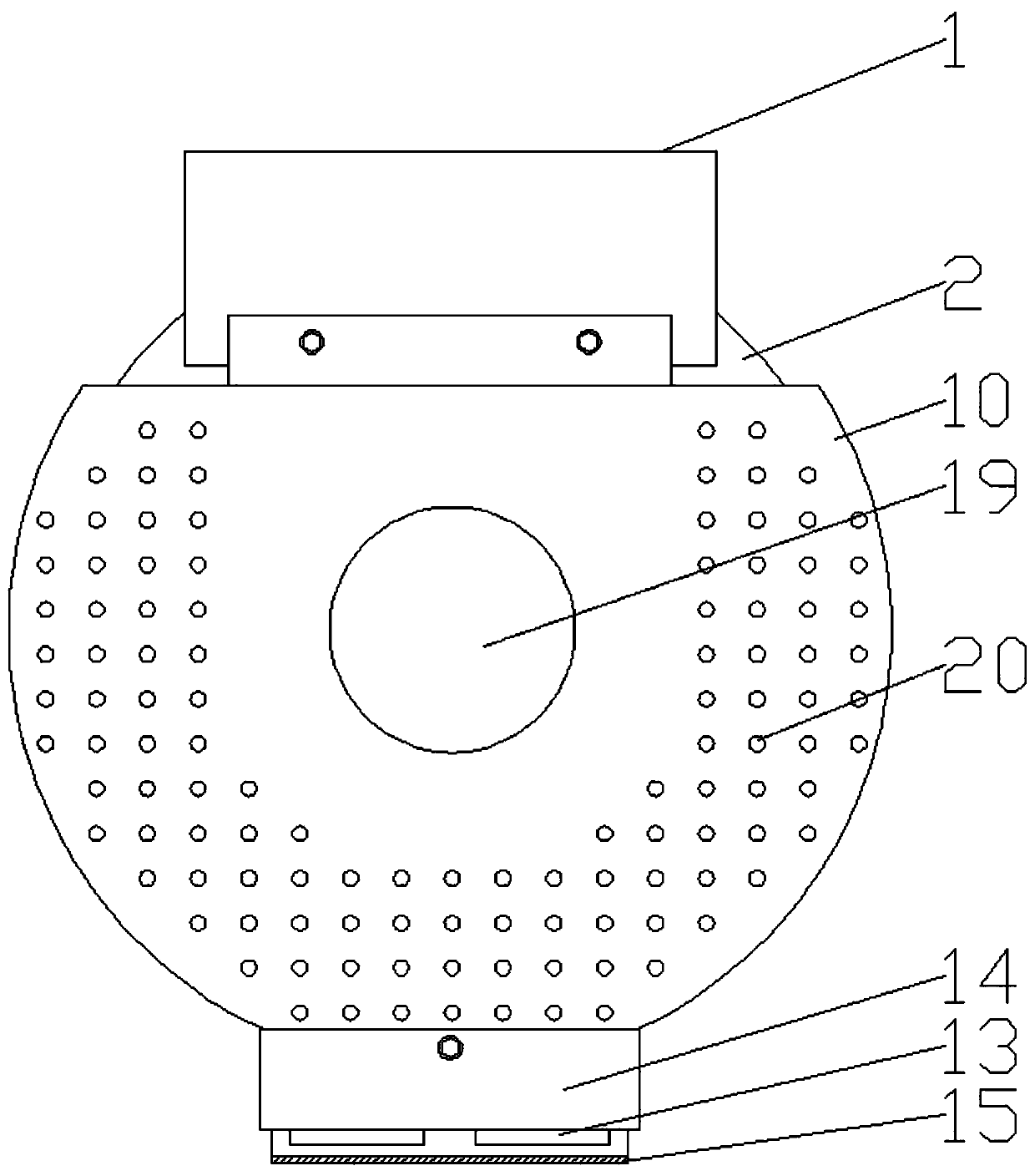 Rapid radiating brake