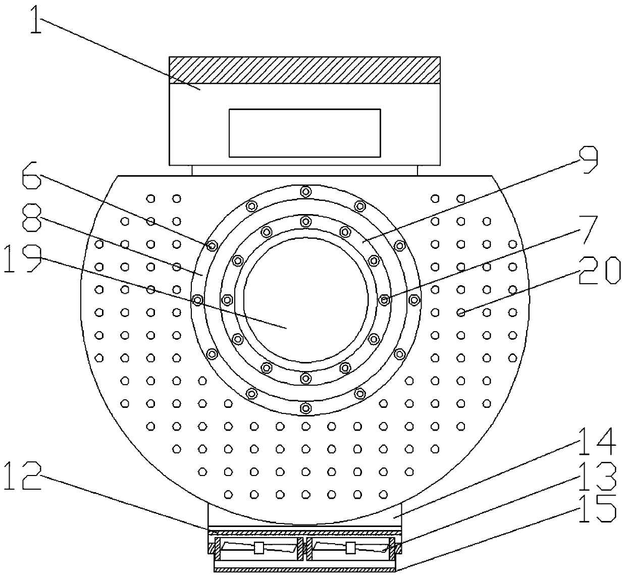 Rapid radiating brake