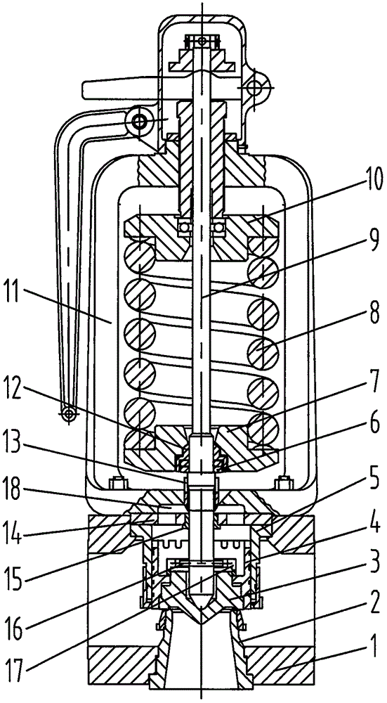 Steam safety valve