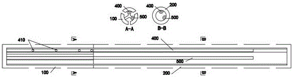 Multi-chamber washable drainage pipe