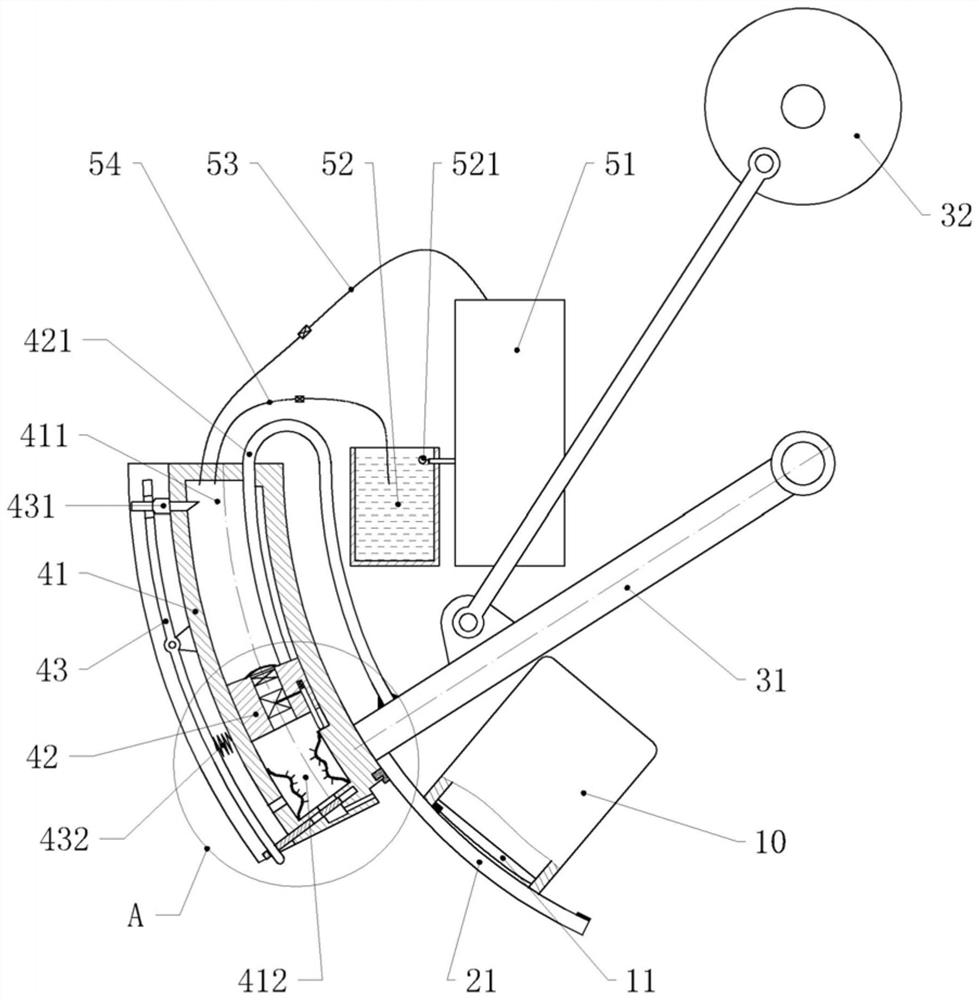 Monitoring equipment cleaning management device