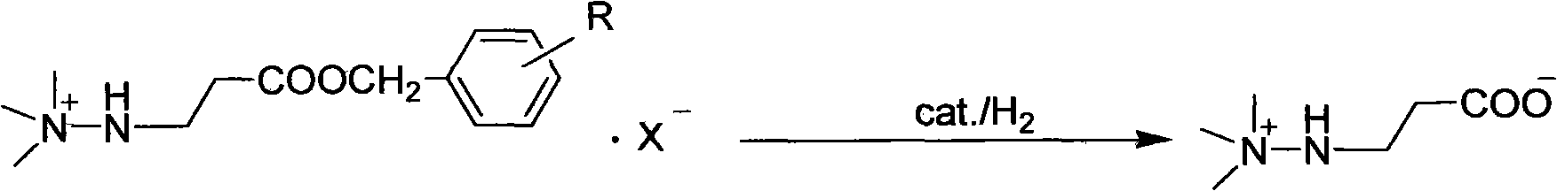 Preparation method of mildronate