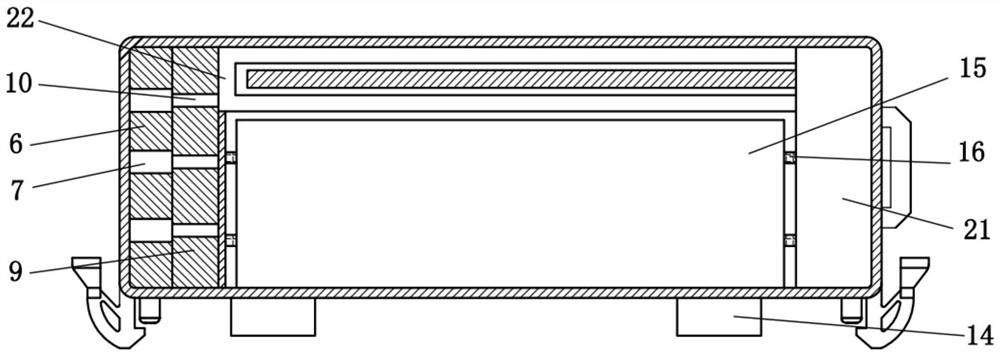 Heat dissipation and electromagnetic interference prevention device for network equipment