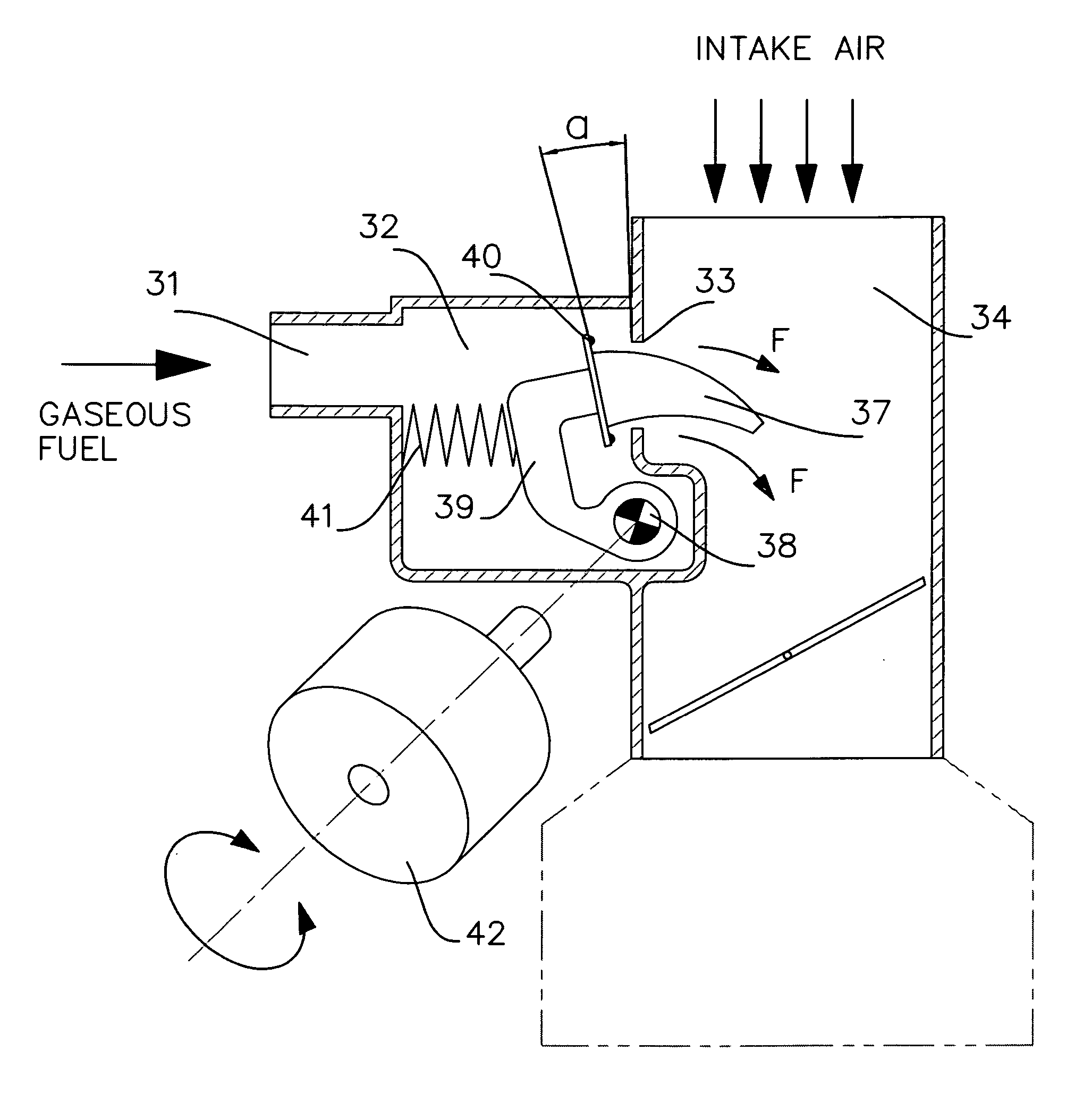 Tapered toroidal flow control valve and fuel metering device